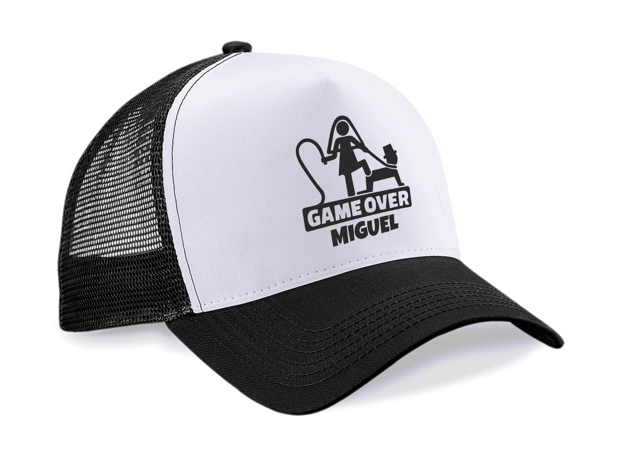 Gorra Trucker para Despedida de Soltero - Game Over