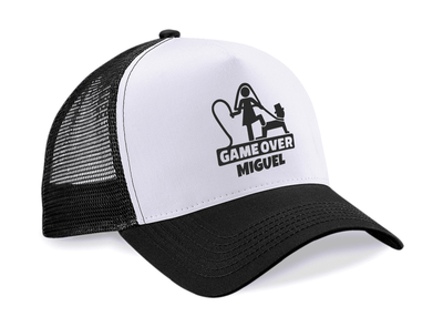 Gorra Trucker para Despedida de Soltero - Game Over
