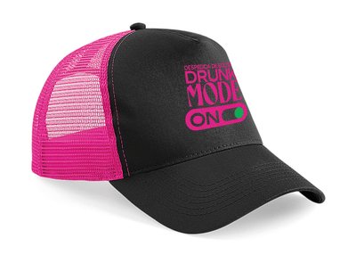 Gorra Trucker Drunk Mode – Despedida de Soltero | Diseño Divertido