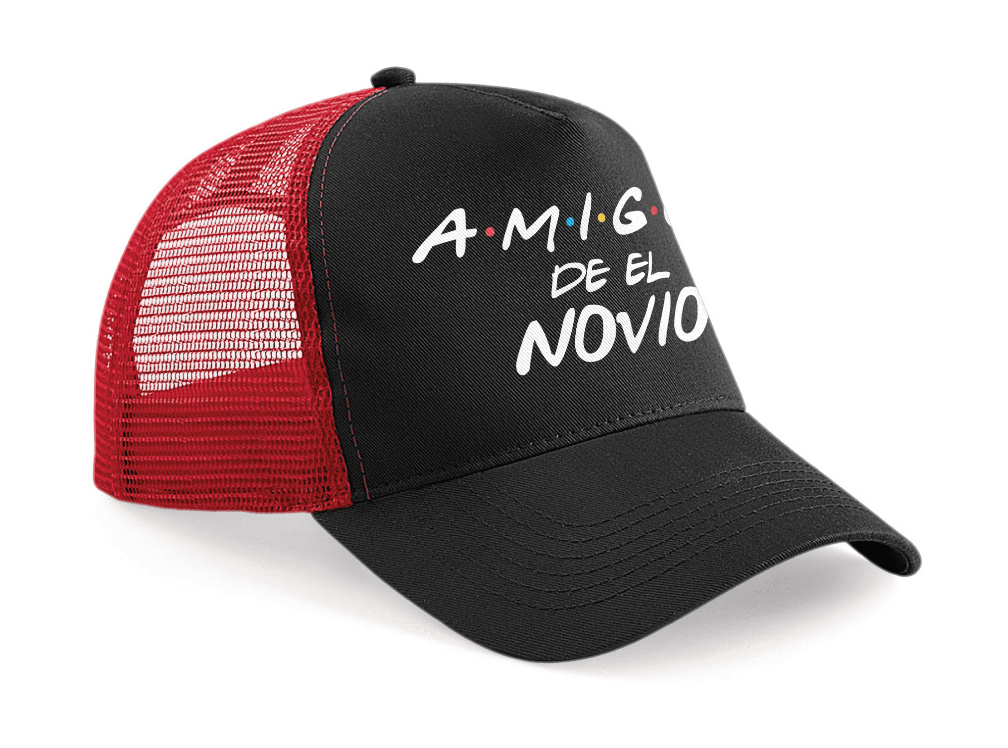 Gorra Trucker para Despedida de Soltero - Friends, amigos del novio