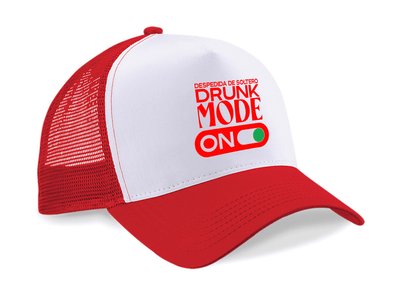 Gorra Trucker Drunk Mode – Despedida de Soltero | Diseño Divertido