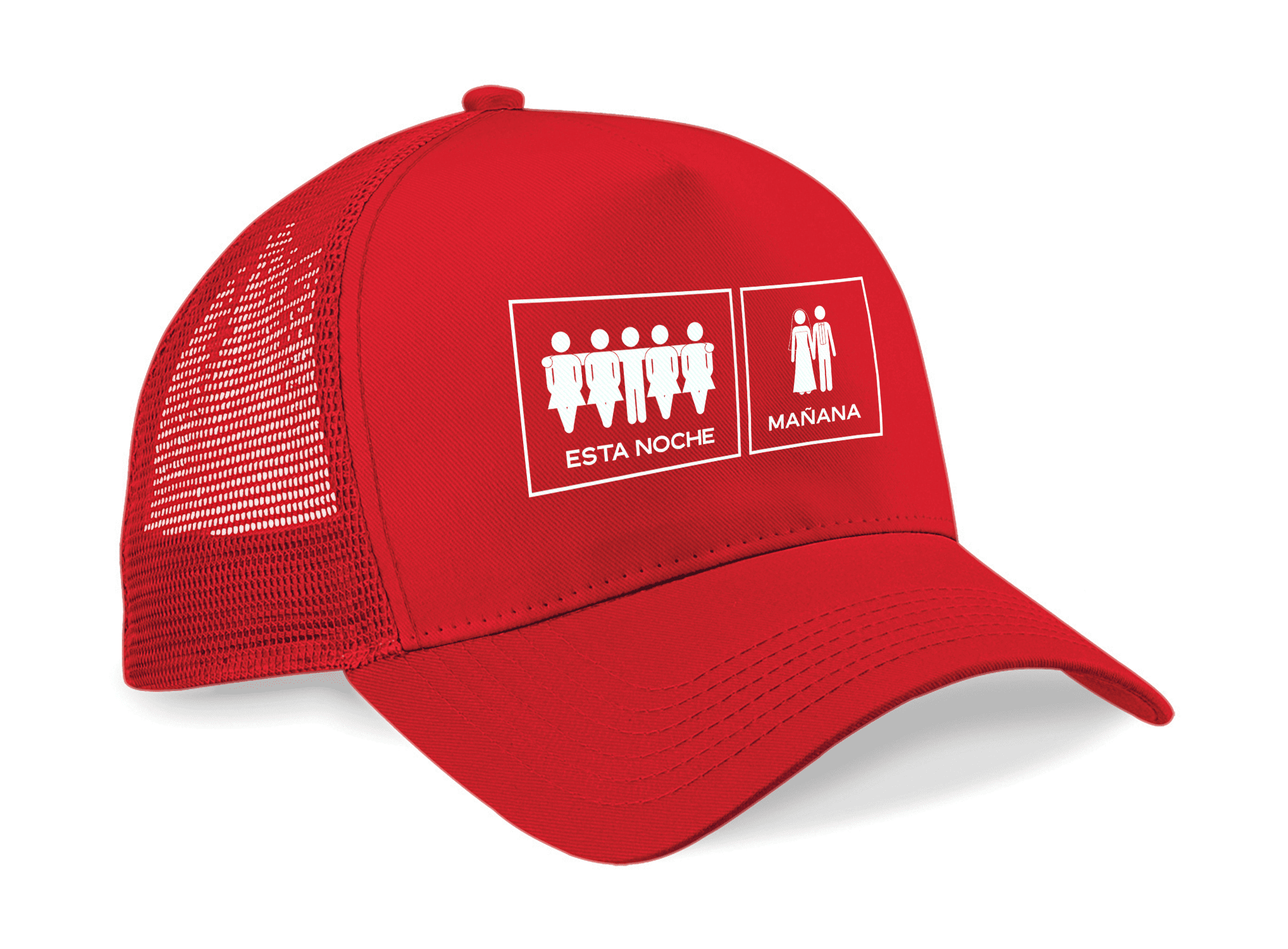 Gorra Trucker para Despedida de Soltero - Hoy y Mañana