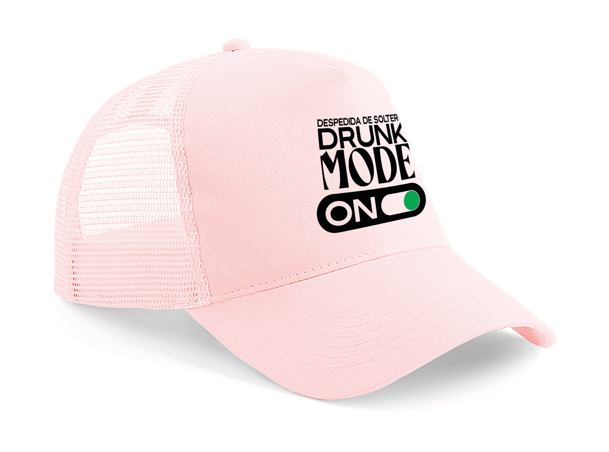 Gorra Trucker Drunk Mode – Despedida de Soltero | Diseño Divertido