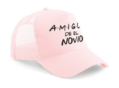 Gorra Trucker para Despedida de Soltero - Friends, amigos del novio
