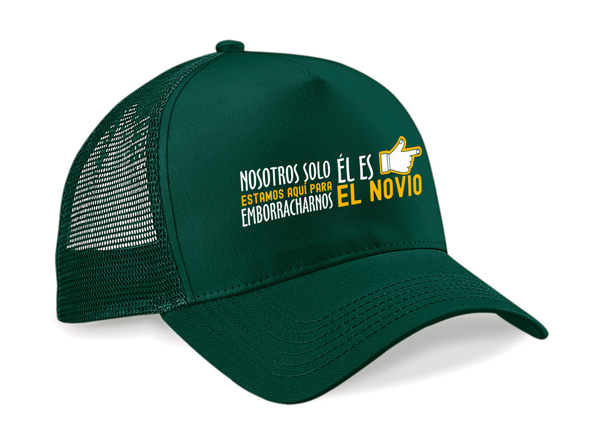 Gorra Trucker para Despedida de Soltero - El novio no soy yo