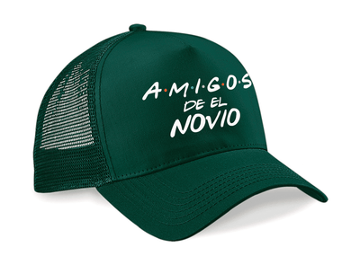 Gorra Trucker para Despedida de Soltero - Friends, amigos del novio