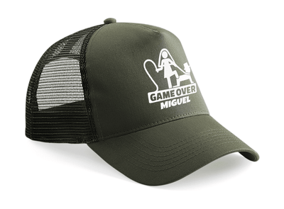 Gorra Trucker para Despedida de Soltero - Game Over