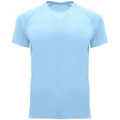 Camiseta técnica unisex personalizada manga corta · 100% poliéster transpirable