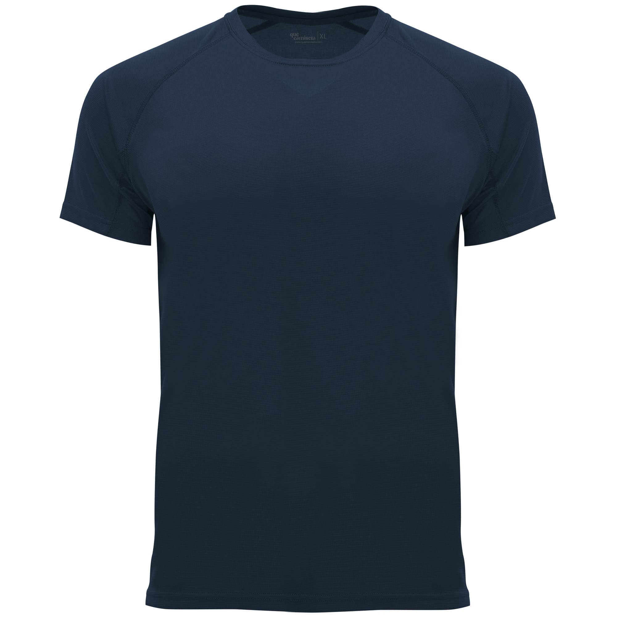 Camiseta técnica unisex personalizada manga corta · 100% poliéster transpirable