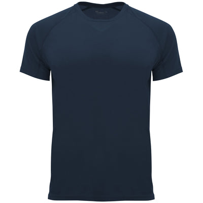 Camiseta técnica unisex personalizada manga corta · 100% poliéster transpirable
