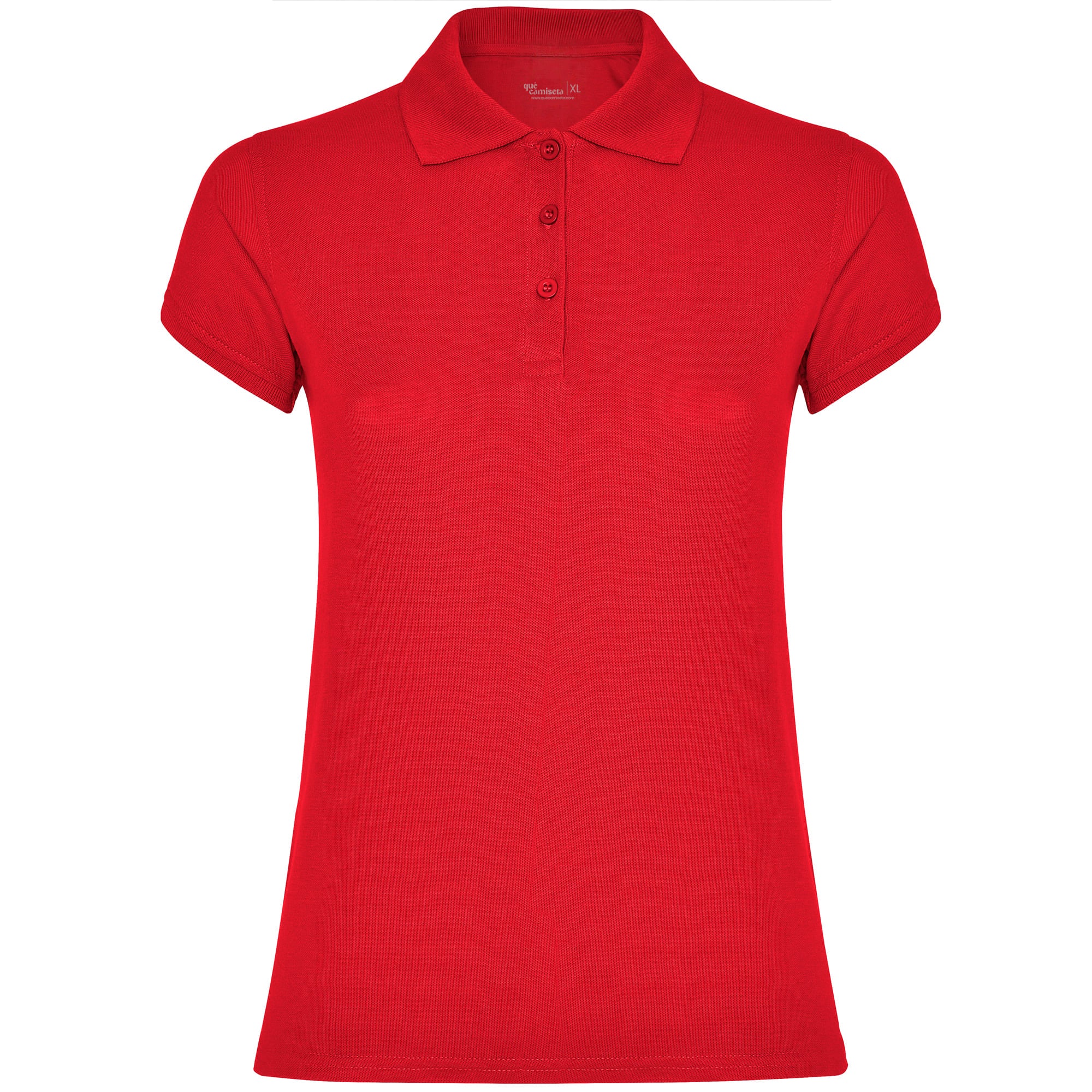 Polo mujer personalizado de algodón manga corta