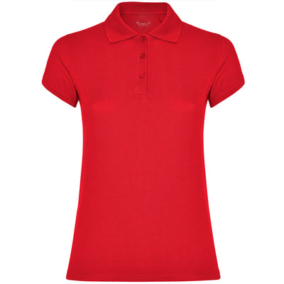 Polo mujer personalizado de algodón manga corta