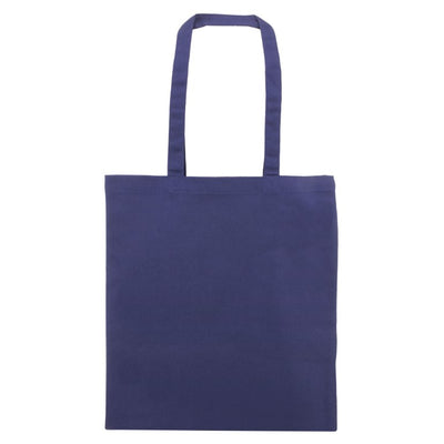 Bolsa de algodón personalizada con asas largas